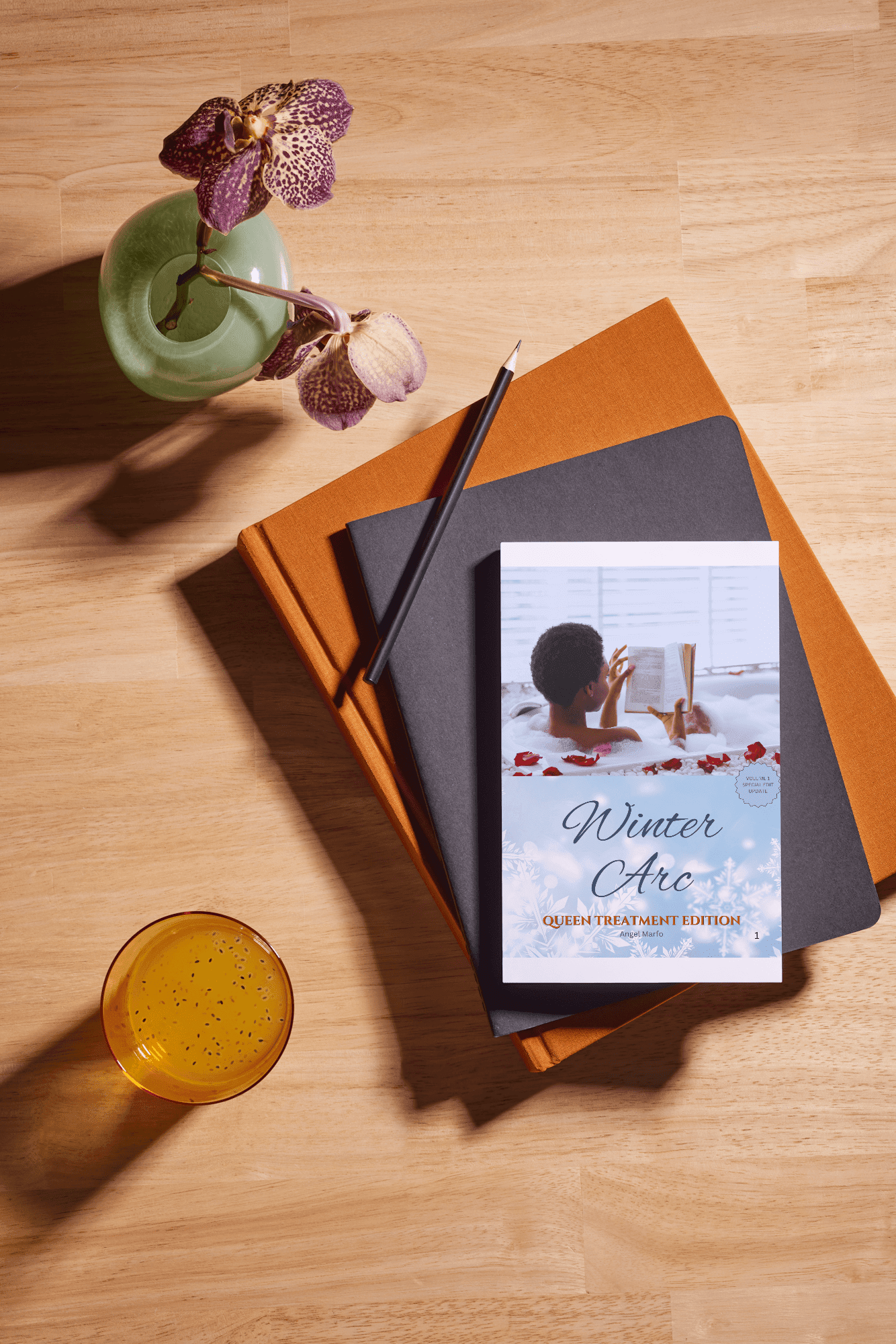 Winter Arc Journal & Workbook: Queen Treatment Edition